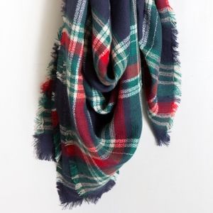 Oversized Blanket Scarf (Holiday Blend)